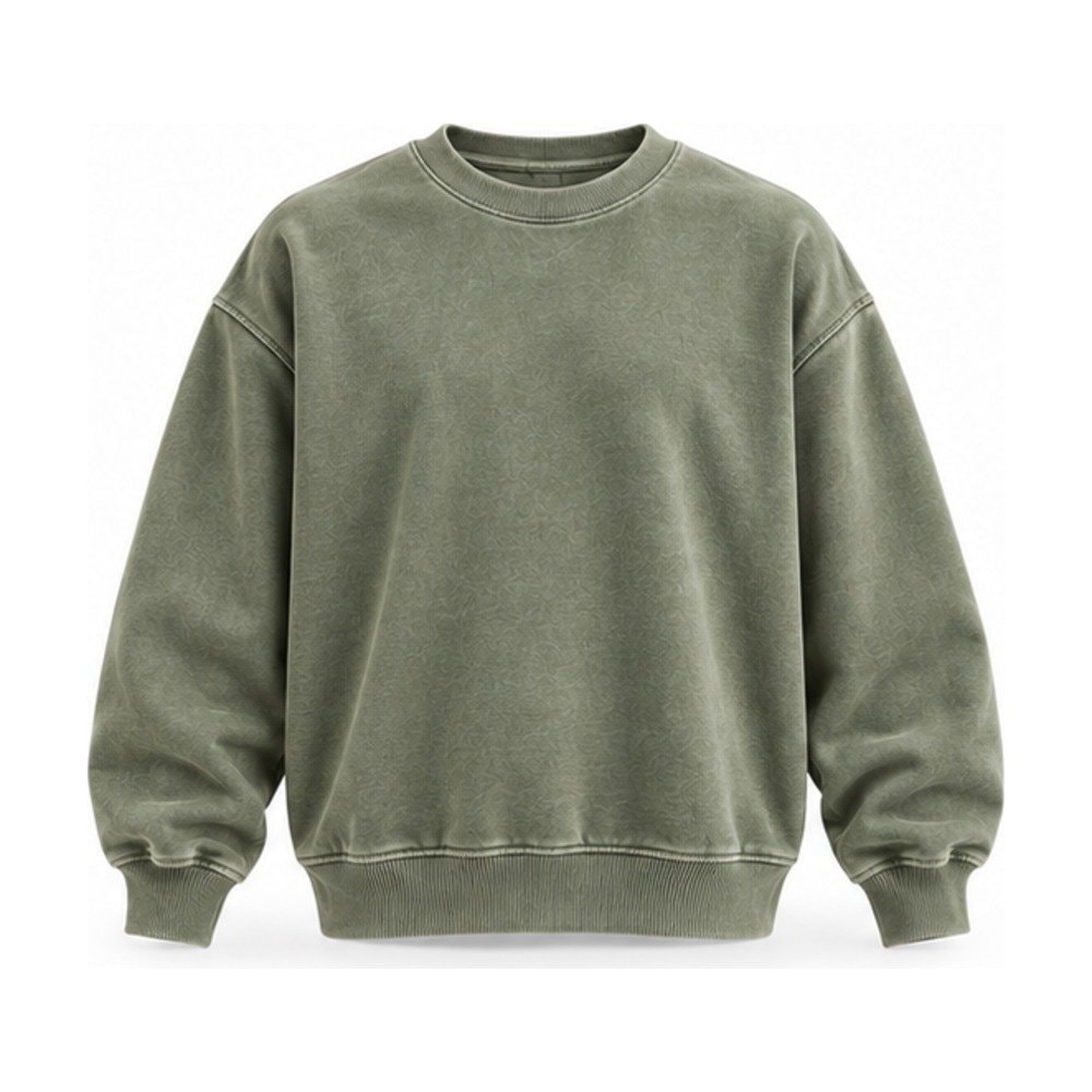 Garment-Dyed Crewneck