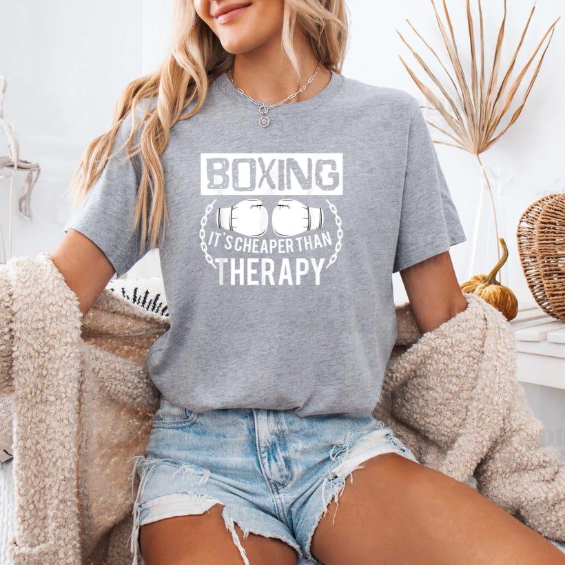 Boxing Better Than Therapy T-Shirt