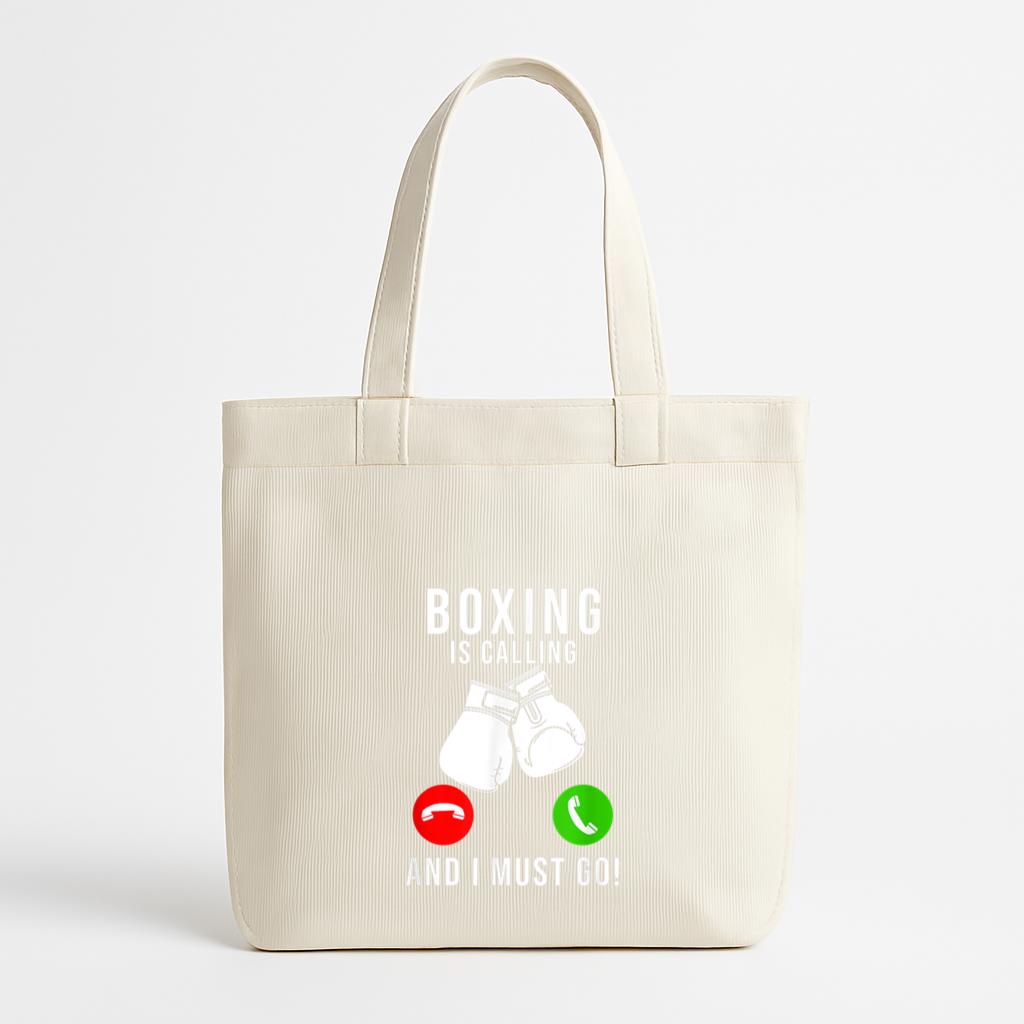 Boxing Is Calling And I Must Go Canvas Tote Bag