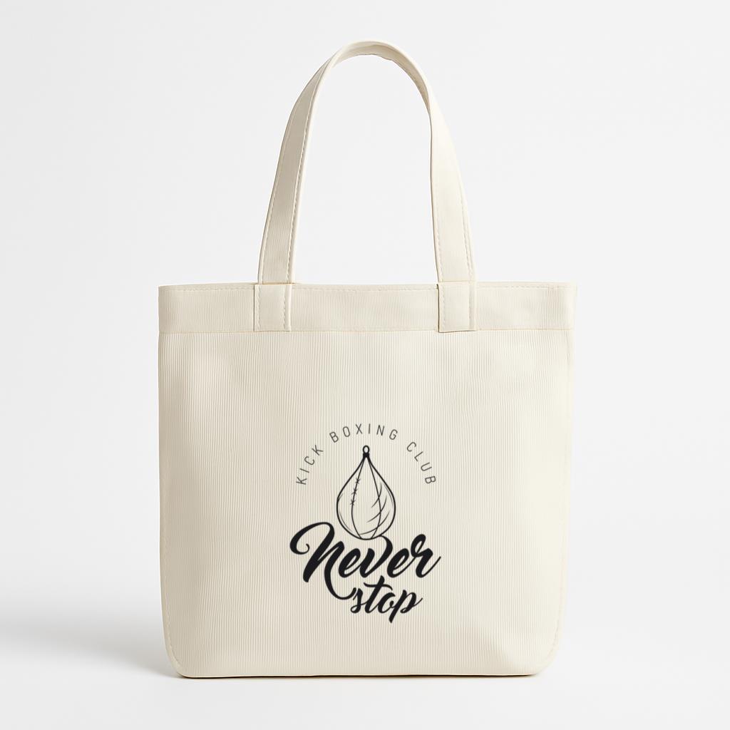 Boxing Kickboxing Fight Canvas Tote Bag