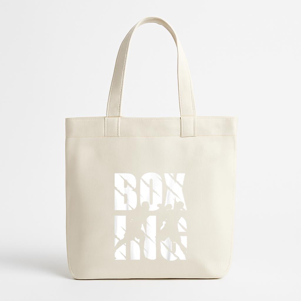 Boxing Vintage Canvas Tote Bag