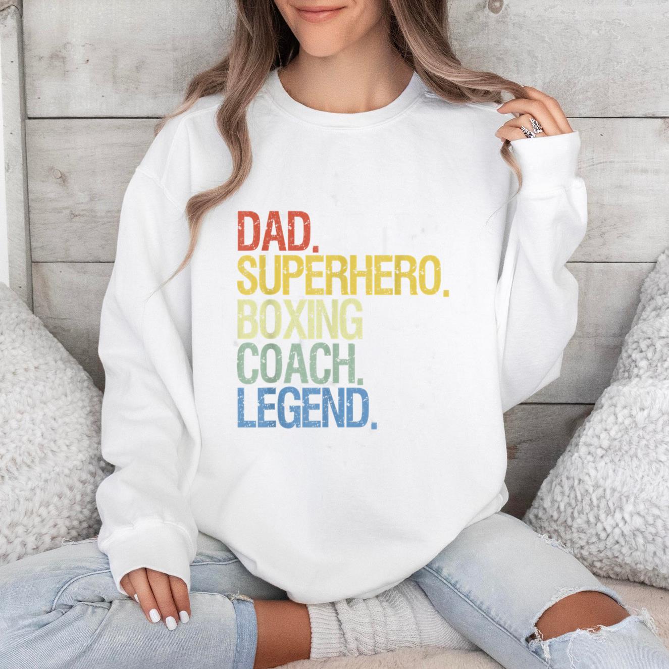 Dad Boxing Coach Sweatshirt