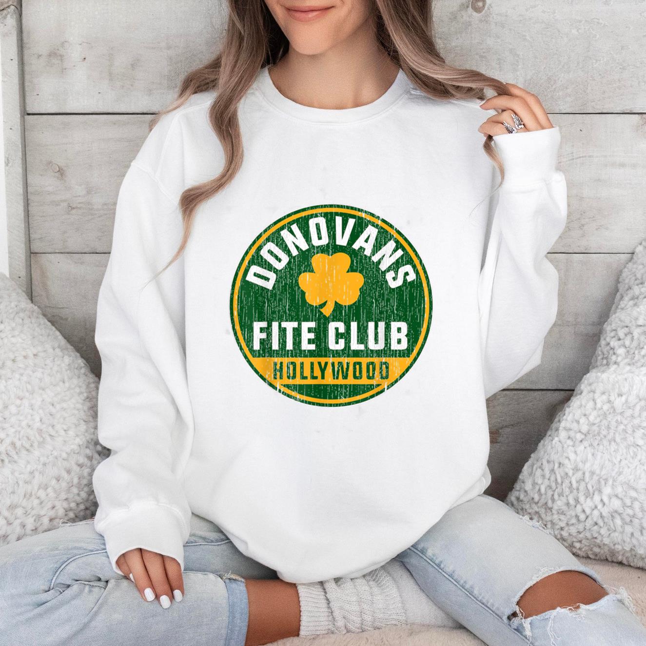 DonovanS Boxing Fight Club In Hollywood Sweatshirt