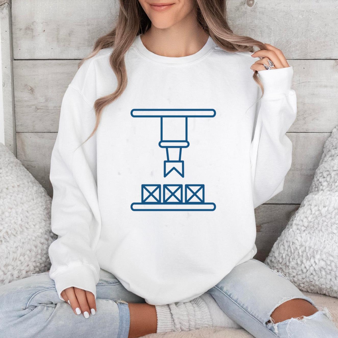 Factory Machine Boxing Stroke Sweatshirt