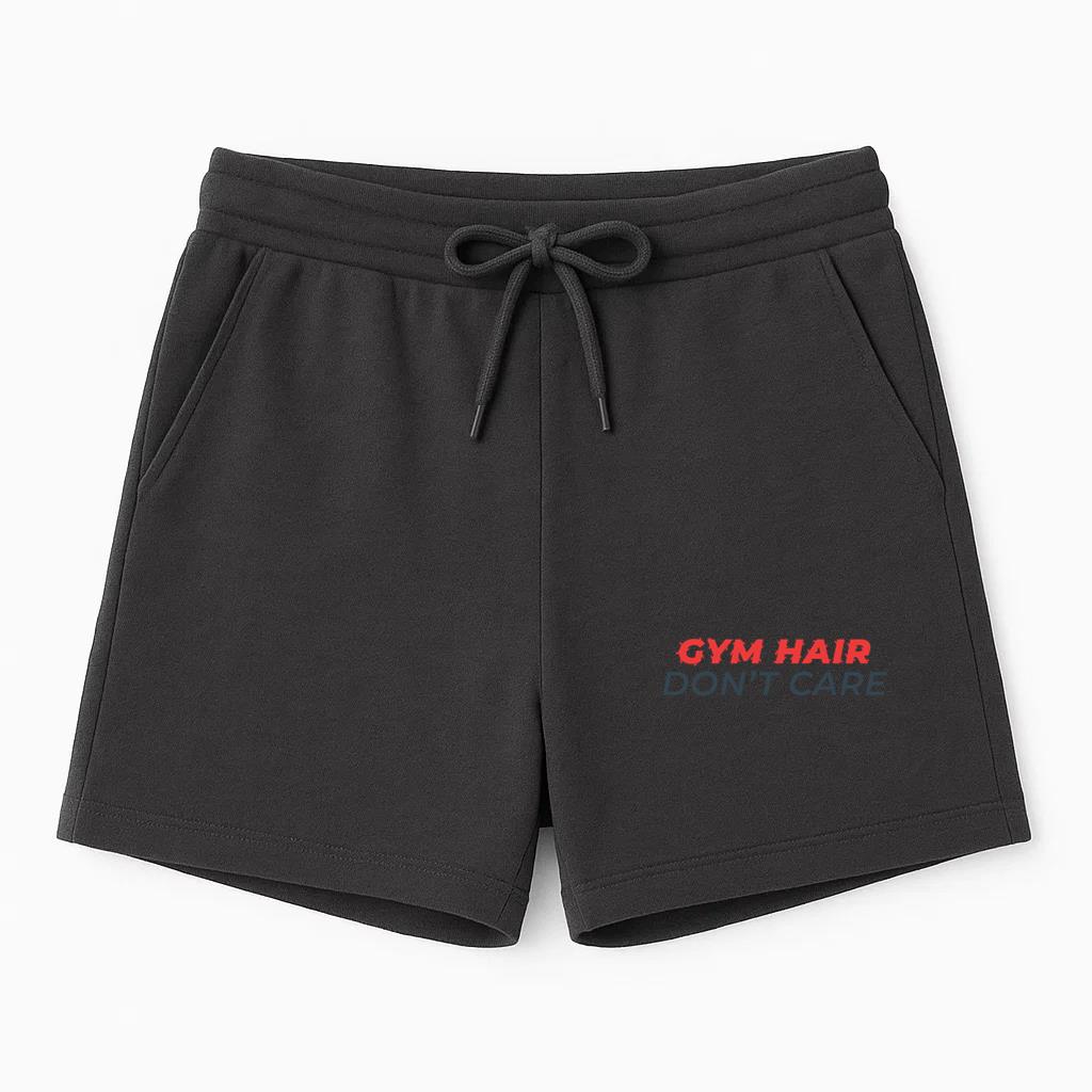 Gym Hair Funny Workout Phrase Short