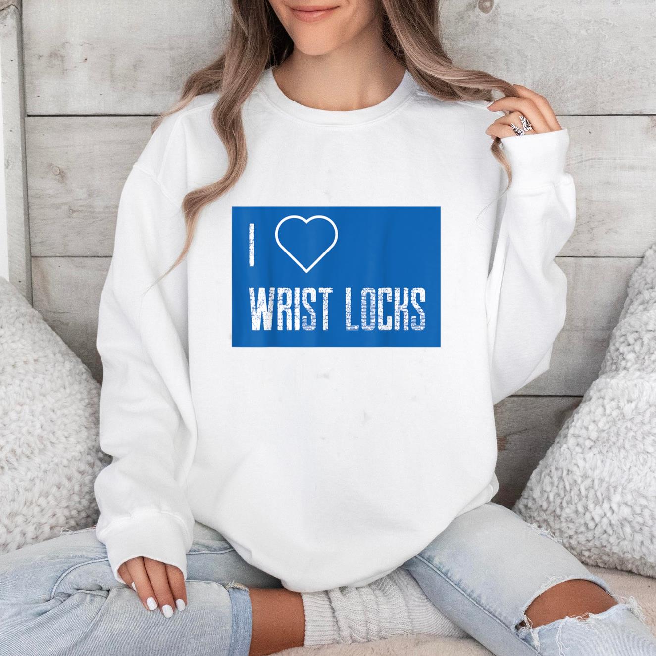 I Love Wrist Locks Boxing Sweatshirt