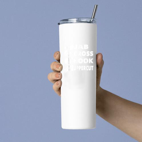 Jab Cross Hook Uppercut Boxing Tumbler
