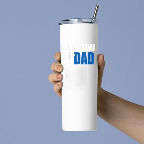 Muay Thai Dad Boxing Tumbler