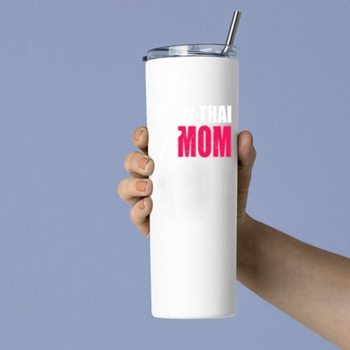 Muay Thai Mom Boxing Tumbler