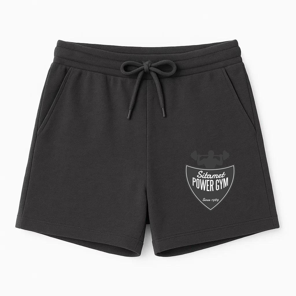 Sitamet Power Gym Logo Short
