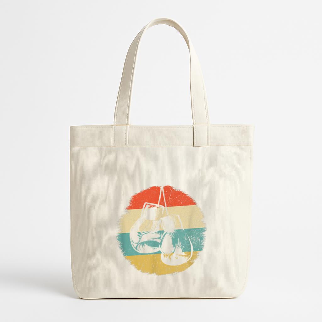 Vintage Boxing Gloves Canvas Tote Bag